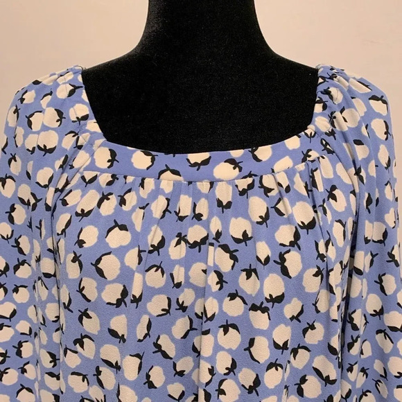 POPSUGAR NWOT‎ Knit Squareneck Peasant Top - Picture 6 of 8